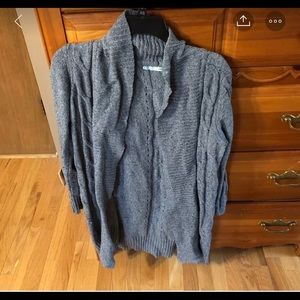 Grey cardigan